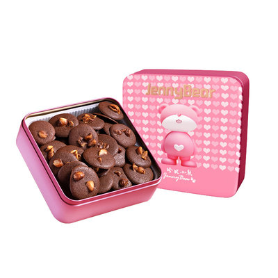 珍妮小熊夏威夷果仁可可脆薄脆饼