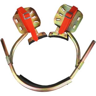 国标加厚电工脚扣爬电线杆神器水泥杆脚扣爬杆器铁鞋脚蹬钩攀爬器