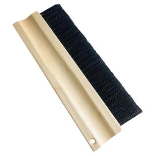 斜口弹性布艺刷双排布纹刷肌理布纹漆麻布漆艺术刷布纹刷工具系列