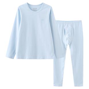 SCHIESSER舒雅童装男女童棉质贴身内衣秋衣秋裤保暖内衣套装