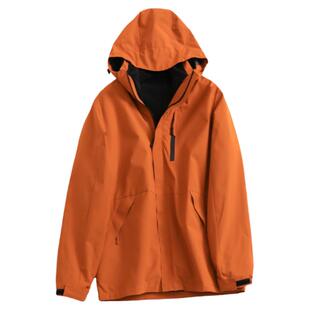 男装纯色可拆卸摇粒绒内搭秋冬新款防风防寒户外外套冲锋衣N144