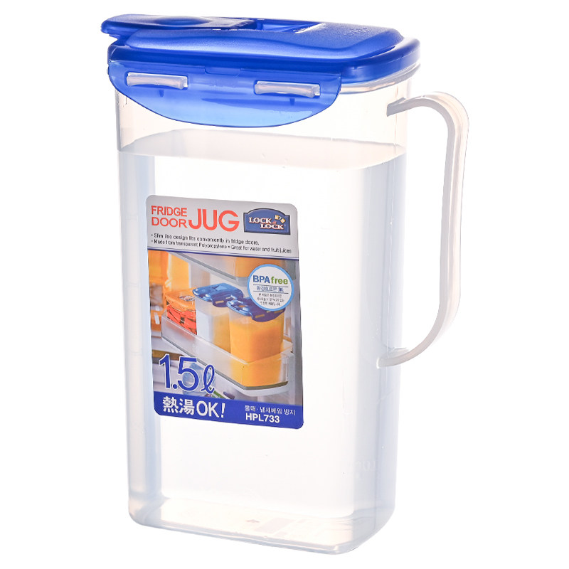 玻璃凉水壶冰箱冷藏耐高温食品级