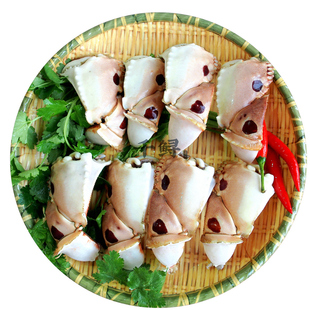 【3斤装 冰少】大号元宝蟹脚面包蟹钳新鲜冷冻水产馒头蟹腿餐饮用