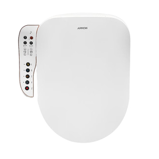 箭牌U形智能马桶盖暖风烘干即热冲洗全自动电动盖板加热座圈通用