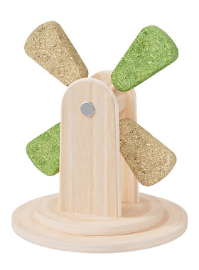 卡诺仓鼠磨牙金丝熊磨牙棒自嗨神器营养零食玩具风车造景解闷用品