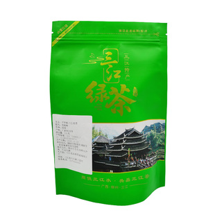 广西柳州2025年新茶上市三江绿茶袋装浓香型春茶明前高山日照茶叶
