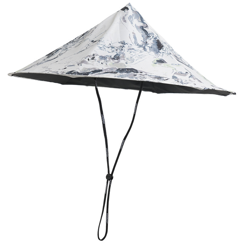 卡蒙帽子防晒帽头戴式斗笠帽轻便可折叠户外钓鱼帽登山遮阳帽夏季