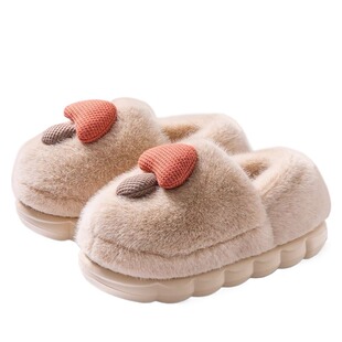 踩屎感棉拖鞋女士秋冬季2025家居毛毛加绒保暖棉拖女居家棉棉鞋