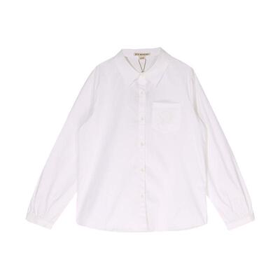 IVYHOUSE学院风经典长袖白衬衫