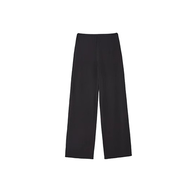 岌简R*W风慵懒垂感中腰直筒裤