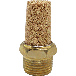 M3堵头M-5P内六角ABP01气动铜消声器BSL02平头塑料PAL03分AN40-04