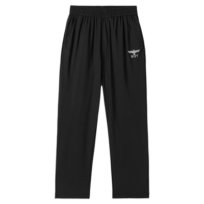 BOYLONDON时尚休闲宽松潮酷直筒梭织长裤2026春夏男女同款N34901