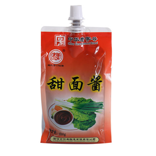 山东临清济美甜面酱中华老字号面酱酱料油炸烧烤烤鸭蘸酱大葱袋装