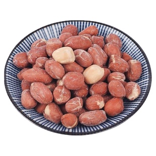 春红盐爆花生米烘烤炒熟盐焗咸香酥脆东北出产零食下酒菜小吃炒货