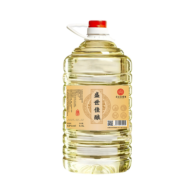贵州纯粮食高度白酒53度10斤桶装