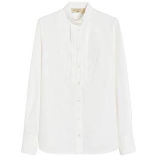 【秋冬奢享】Weekend MaxMara 25女装棉质燕尾服式衬衫5116025306