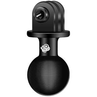 25mm金属球头支架摩托车手机导航球头支架转接底座全景运动相机