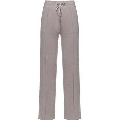 PINKO女士休闲抽绳运动直筒长裤102813A115