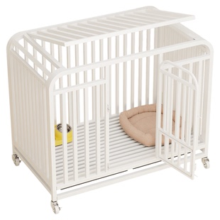 宠物狗笼子家用围栏大中小型犬狗窝隔离室外训练厕所狗栅栏阻拦门