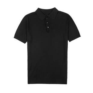 夏季男士短袖打底衫韩版修身翻领纯色针织POLO衫薄款紧身半袖T恤