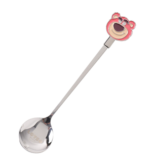 川岛屋疯狂动物城周边不锈钢勺子杯子用搅拌勺可爱儿童小勺甜品勺