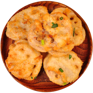 香脆藕合800g藕盒藕夹小吃油炸酒店餐饮用特色半成品美食点心食材