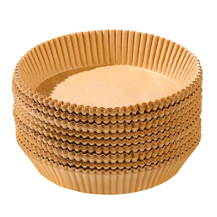 空气炸锅专用纸食品级家用加厚吸油纸食物烤箱方形烘焙硅油纸垫碗