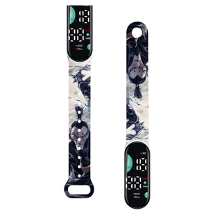 哪咤联名2025新款手表男款初中小学生只看时间手环儿童女孩高颜值