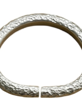 实心手环999足银民族风情侣