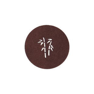 毛毡杯垫茶垫子功夫茶杯托吸水速干隔热防烫镂空壶承垫片茶道配件
