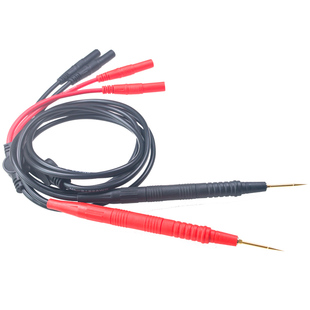 四线制万用表笔LCR电数字桥原低电阻测试仪表笔 台式万用表笔线