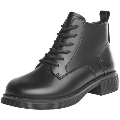 卓诗尼马丁靴厚底黑色短靴