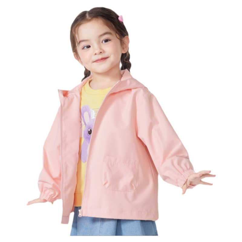 巴拉巴拉女童外套儿童防风便服