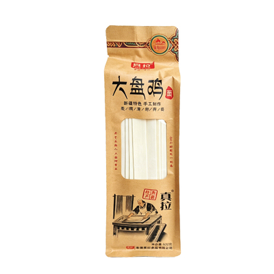 新疆手工皮带面苏贝尔大盘鸡面