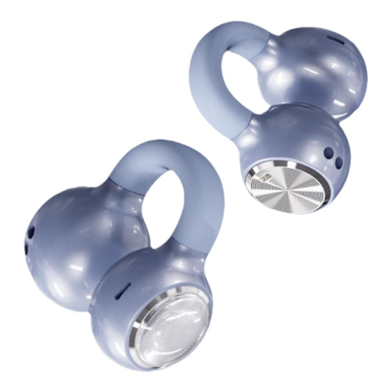 声智AI珍珠耳夹式耳机蓝牙骨传导开放式不运动跑步骑行专用24新款