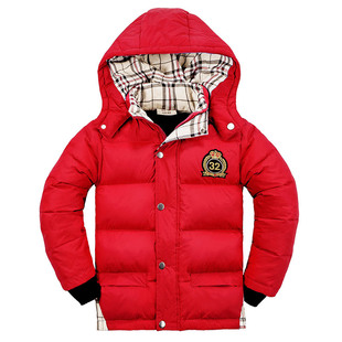 男童羽绒服短款加厚儿童2025冬装新款保暖外套中大童男孩冬装韩版