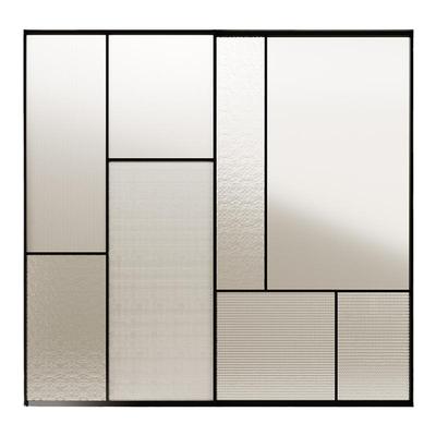 TATA木门三联动推拉门铝合金