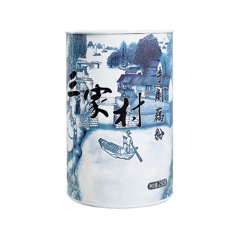 三家村手削纯藕粉杭州实体店发货