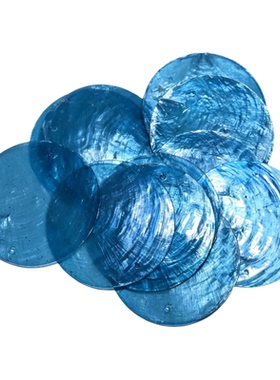 彩色镜贝片手工艺风铃玄关隔断