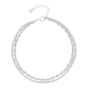 满天星绝美纯银手链女豆豆手串轻奢小众精致新款碎银珠子闺蜜手饰