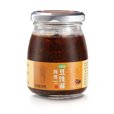 珍星鲜0添加陈皮豆豉酱家用炒菜