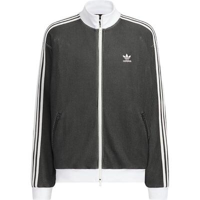 Adidas/阿迪达斯官方正品三叶草男士宽松三条纹休闲外套KC2619