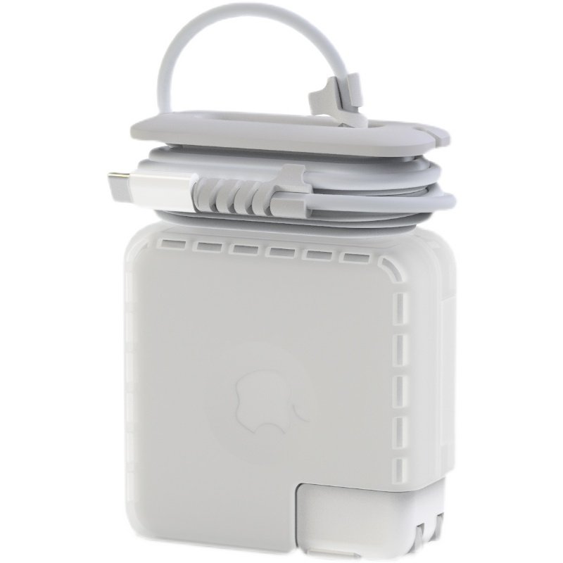 Macbook电源收纳保护壳充电器数据绕线神器适用于苹果笔记本air套