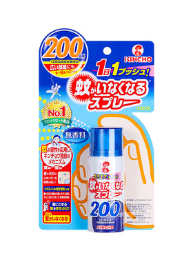 日本金鸟驱蚊喷雾kincho室内灭蚊