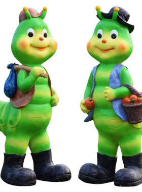 户外卡通幼儿园景观庭院仿真动物