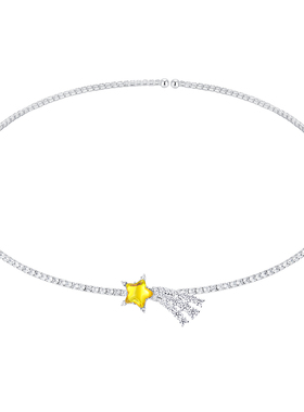 YVMIN尤目 流星项圈项链女款毛衣链设计师圣诞生日礼物