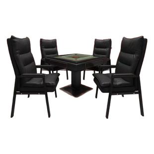 希昊家用棋牌室麻将馆专用椅子久坐舒适靠背椅麻将机椅子四把一套