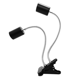 乌龟晒背灯太阳灯泡加温爬宠uva灯罩uvb加爬虫热补灯架钙双头灯夹