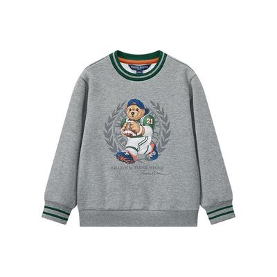 小熊童装索罗娜发热加绒套头卫衣