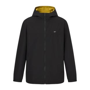 【双面穿】GOLDEN BEAR/金熊 新款男装上衣拼色实穿连帽夹克外套